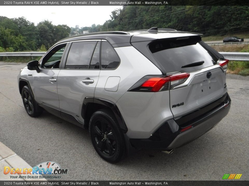 2020 Toyota RAV4 XSE AWD Hybrid Silver Sky Metallic / Black Photo #17