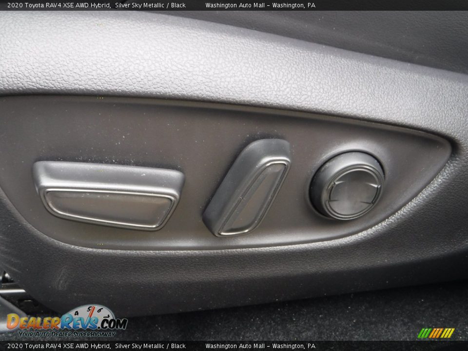 2020 Toyota RAV4 XSE AWD Hybrid Silver Sky Metallic / Black Photo #24