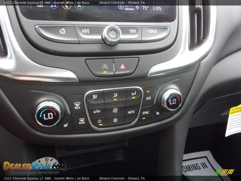 2022 Chevrolet Equinox LT AWD Summit White / Jet Black Photo #32