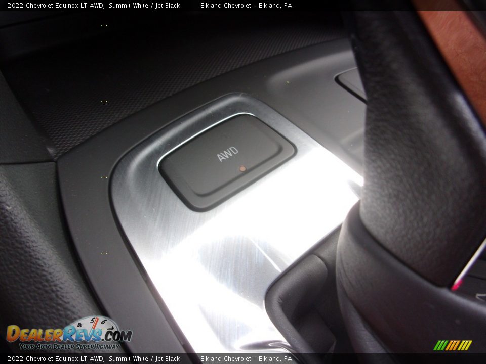 2022 Chevrolet Equinox LT AWD Summit White / Jet Black Photo #34