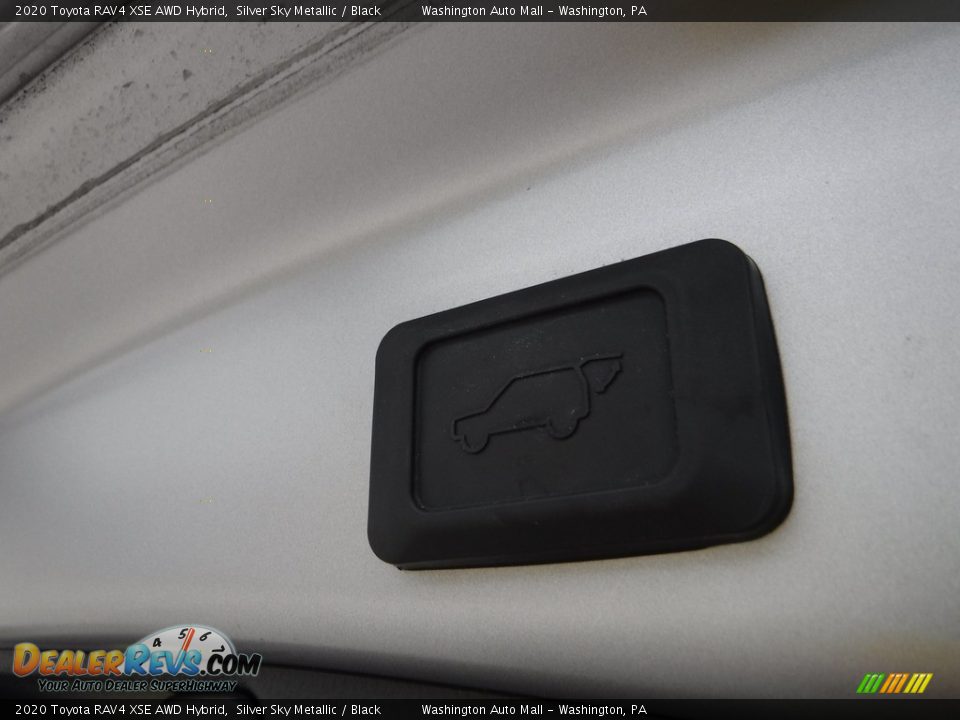 2020 Toyota RAV4 XSE AWD Hybrid Silver Sky Metallic / Black Photo #29