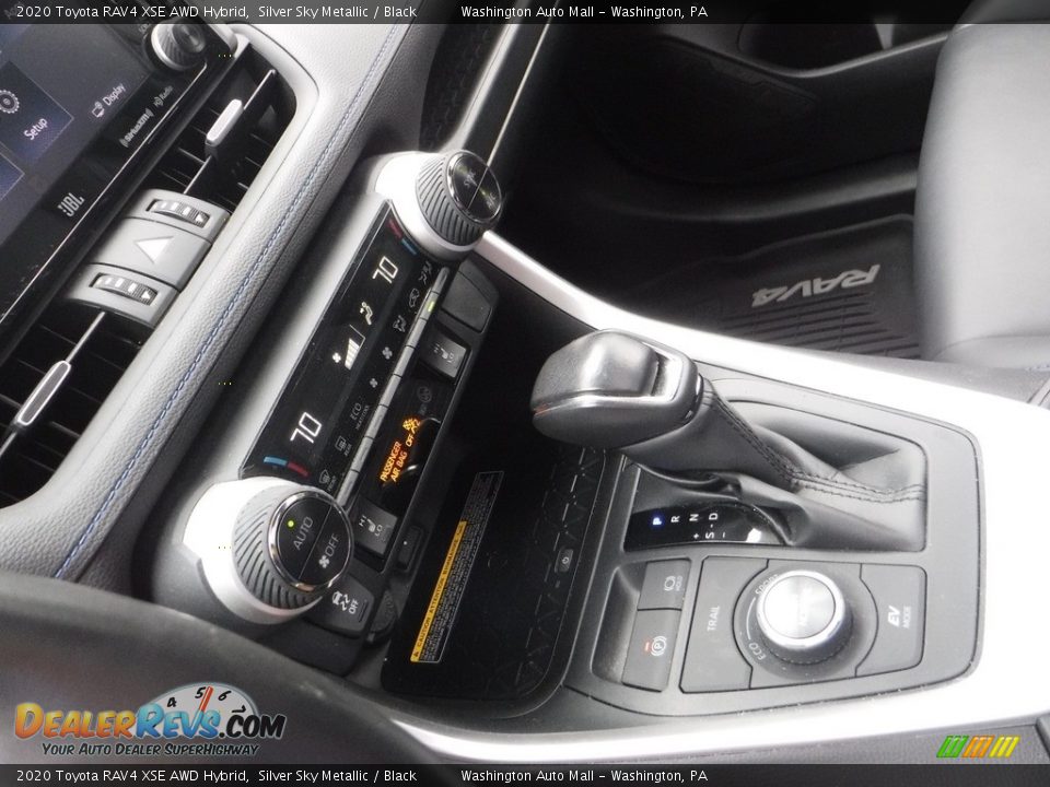 2020 Toyota RAV4 XSE AWD Hybrid Silver Sky Metallic / Black Photo #30