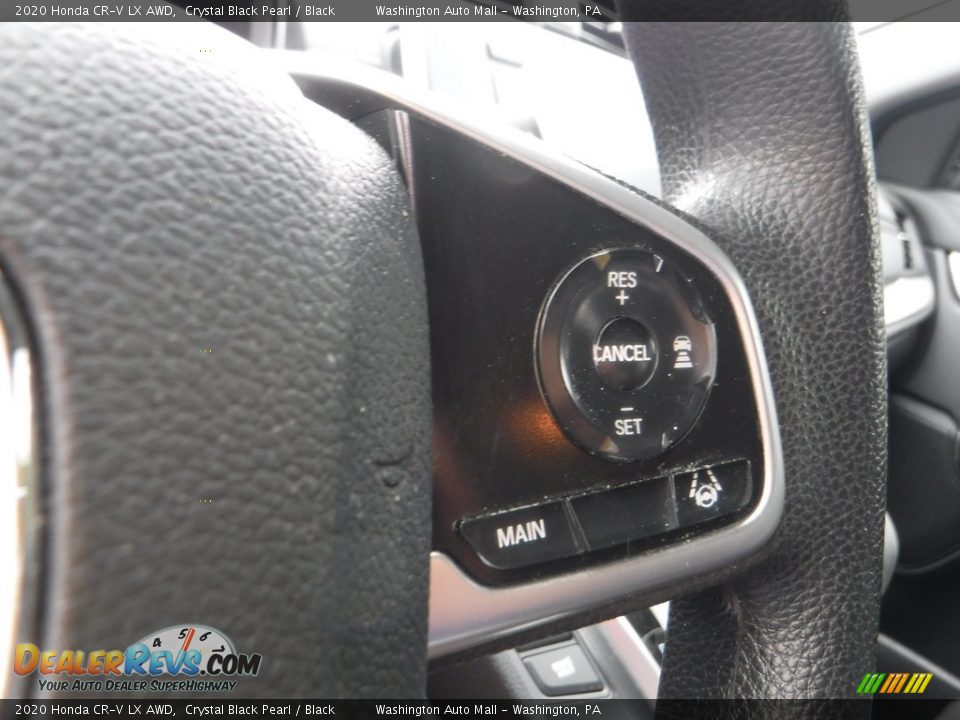 2020 Honda CR-V LX AWD Crystal Black Pearl / Black Photo #7