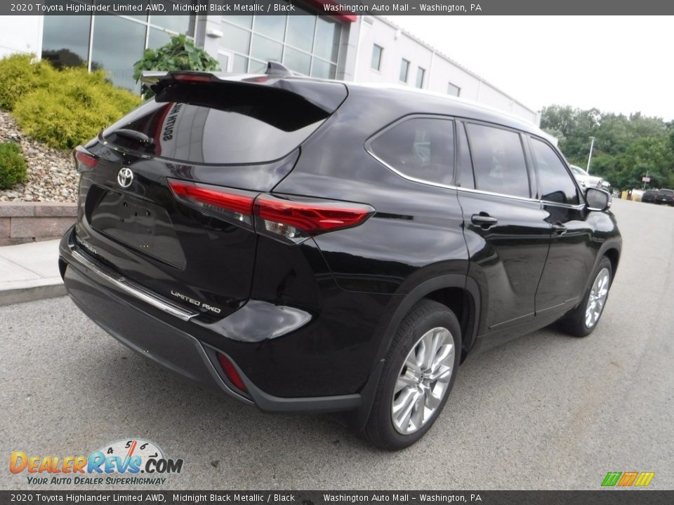 2020 Toyota Highlander Limited AWD Midnight Black Metallic / Black Photo #19