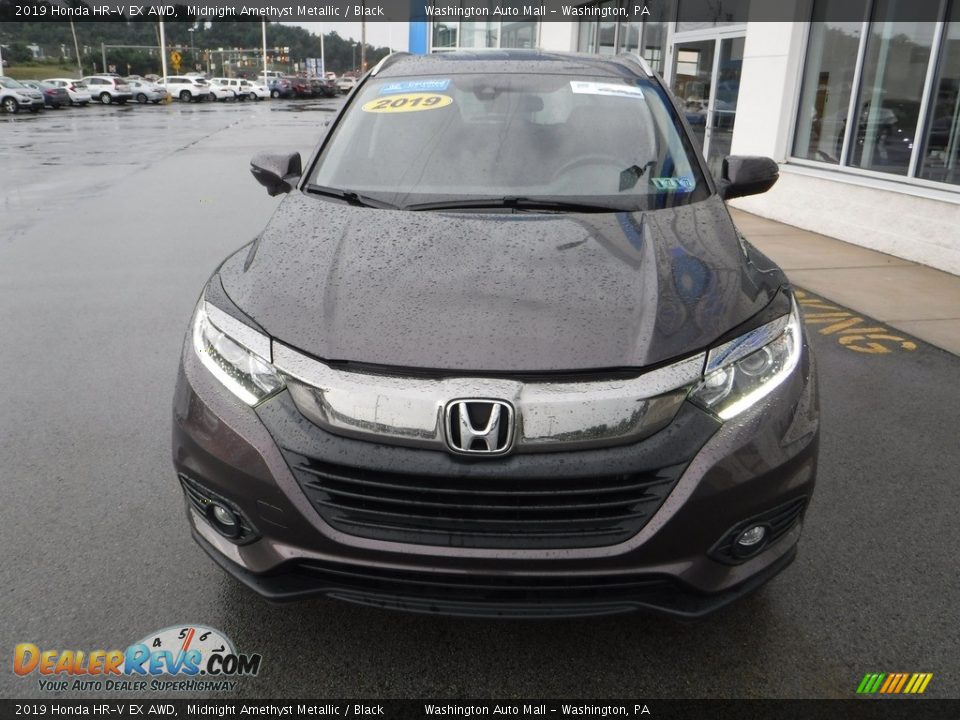 2019 Honda HR-V EX AWD Midnight Amethyst Metallic / Black Photo #4