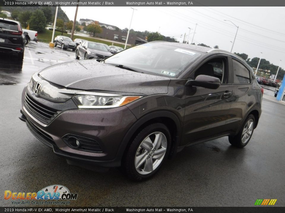 2019 Honda HR-V EX AWD Midnight Amethyst Metallic / Black Photo #5