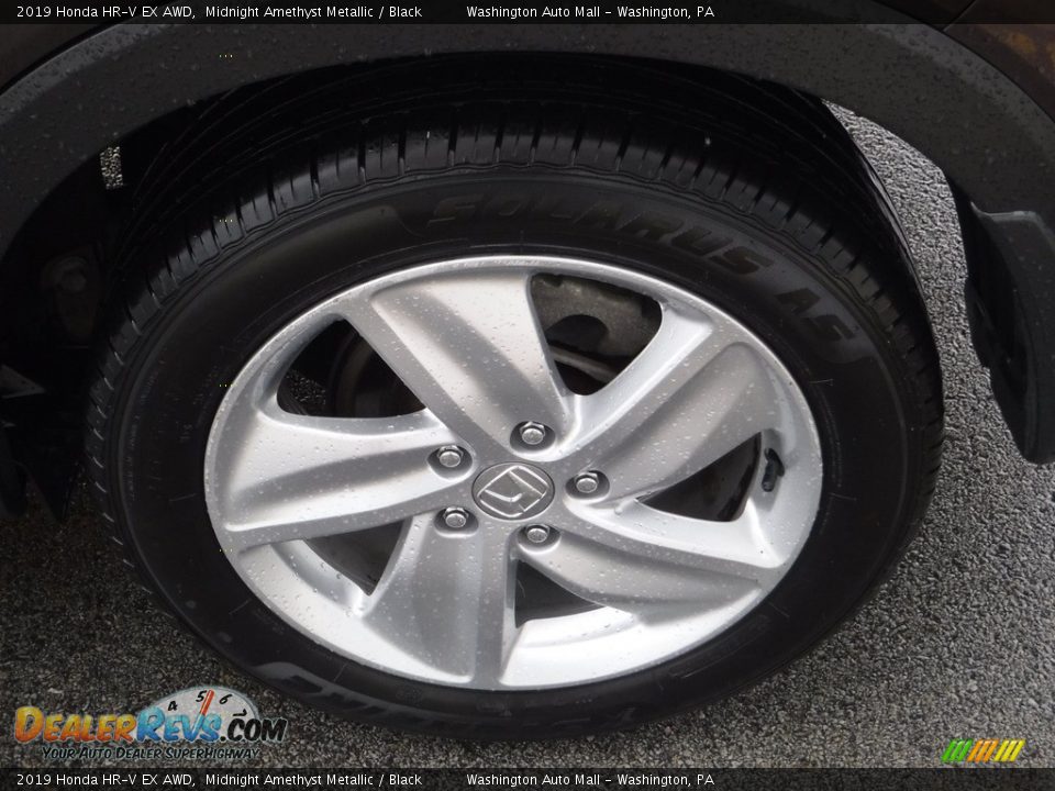 2019 Honda HR-V EX AWD Midnight Amethyst Metallic / Black Photo #6