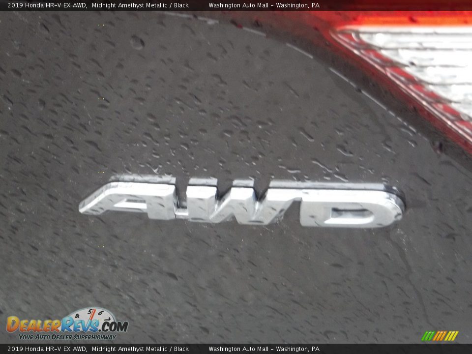 2019 Honda HR-V EX AWD Midnight Amethyst Metallic / Black Photo #11