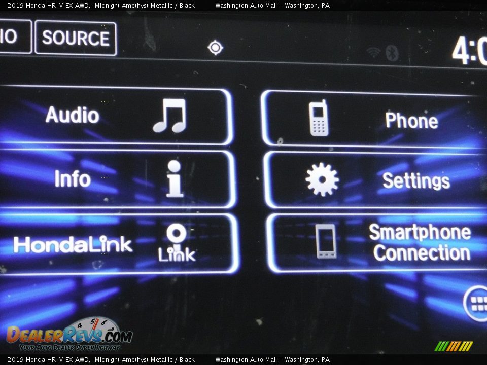 2019 Honda HR-V EX AWD Midnight Amethyst Metallic / Black Photo #15