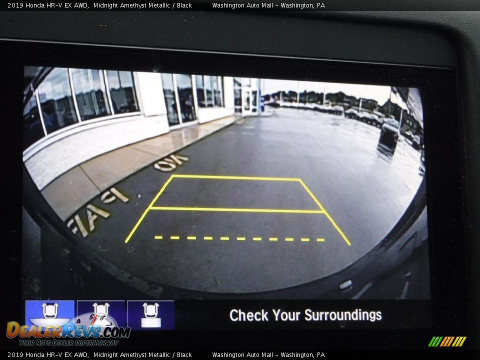 2019 Honda HR-V EX AWD Midnight Amethyst Metallic / Black Photo #16