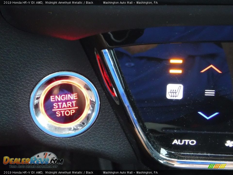 2019 Honda HR-V EX AWD Midnight Amethyst Metallic / Black Photo #17