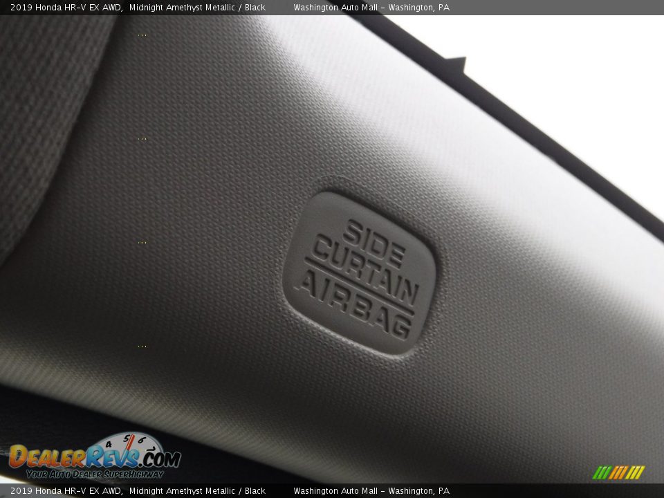 2019 Honda HR-V EX AWD Midnight Amethyst Metallic / Black Photo #18