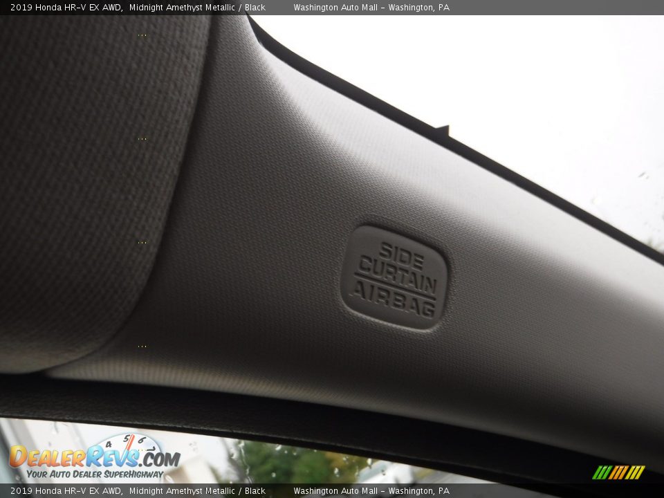 2019 Honda HR-V EX AWD Midnight Amethyst Metallic / Black Photo #20