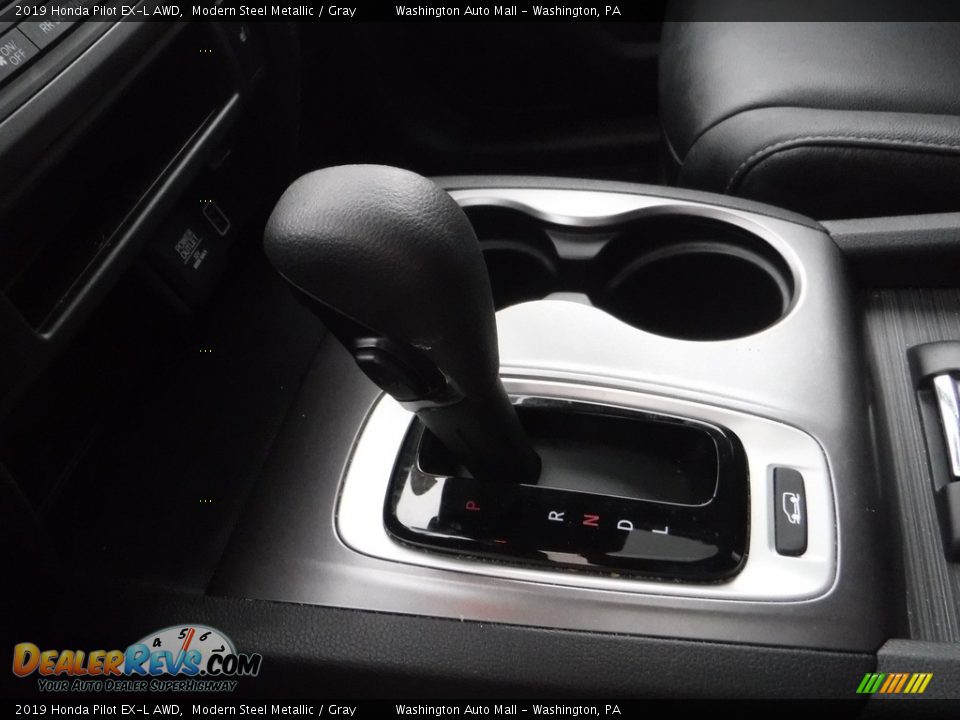 2019 Honda Pilot EX-L AWD Modern Steel Metallic / Gray Photo #18