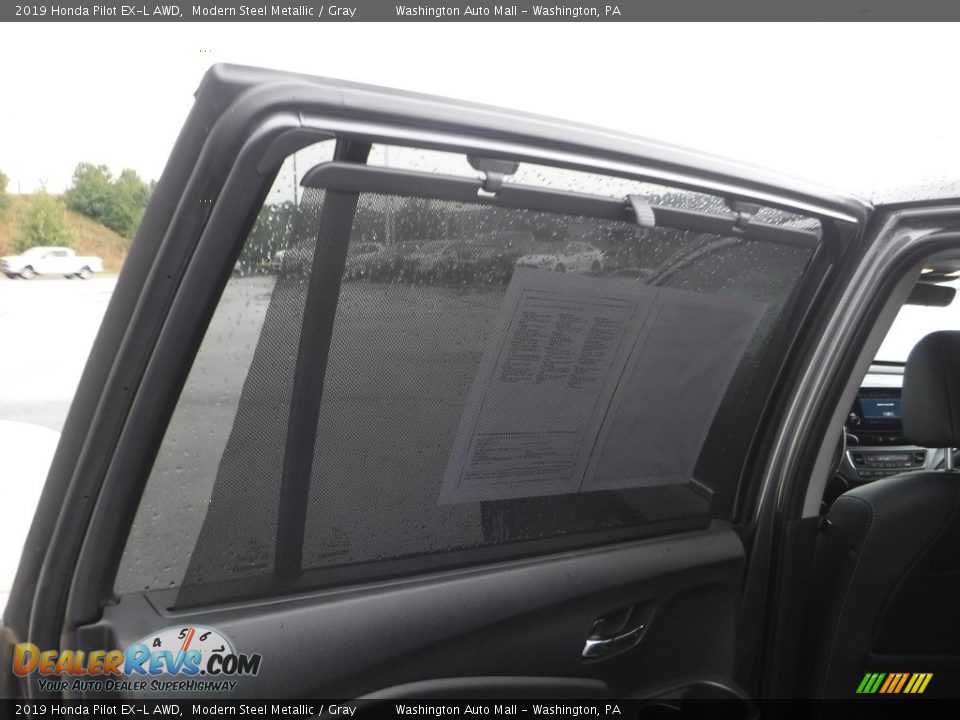 2019 Honda Pilot EX-L AWD Modern Steel Metallic / Gray Photo #29
