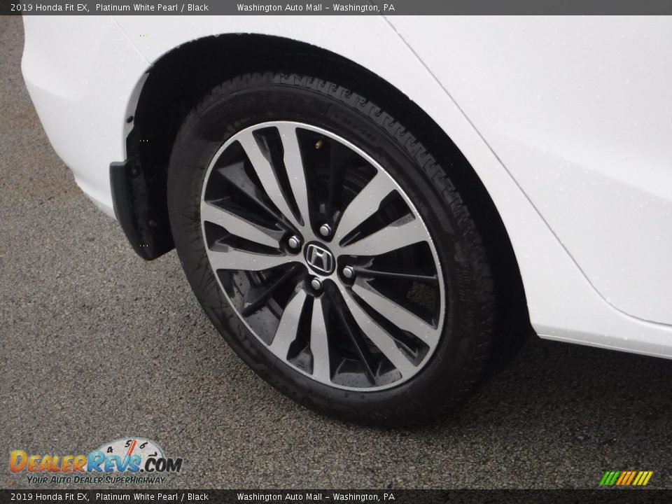 2019 Honda Fit EX Platinum White Pearl / Black Photo #4