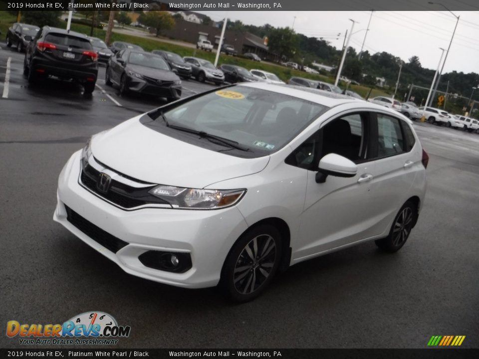 2019 Honda Fit EX Platinum White Pearl / Black Photo #6