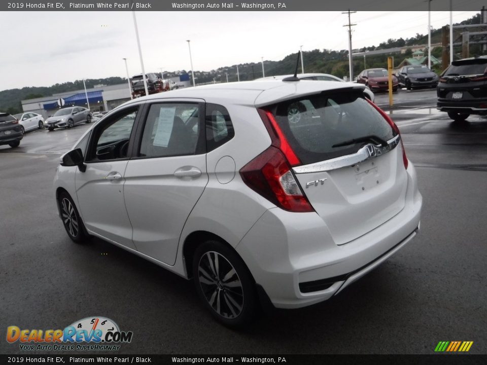 2019 Honda Fit EX Platinum White Pearl / Black Photo #8