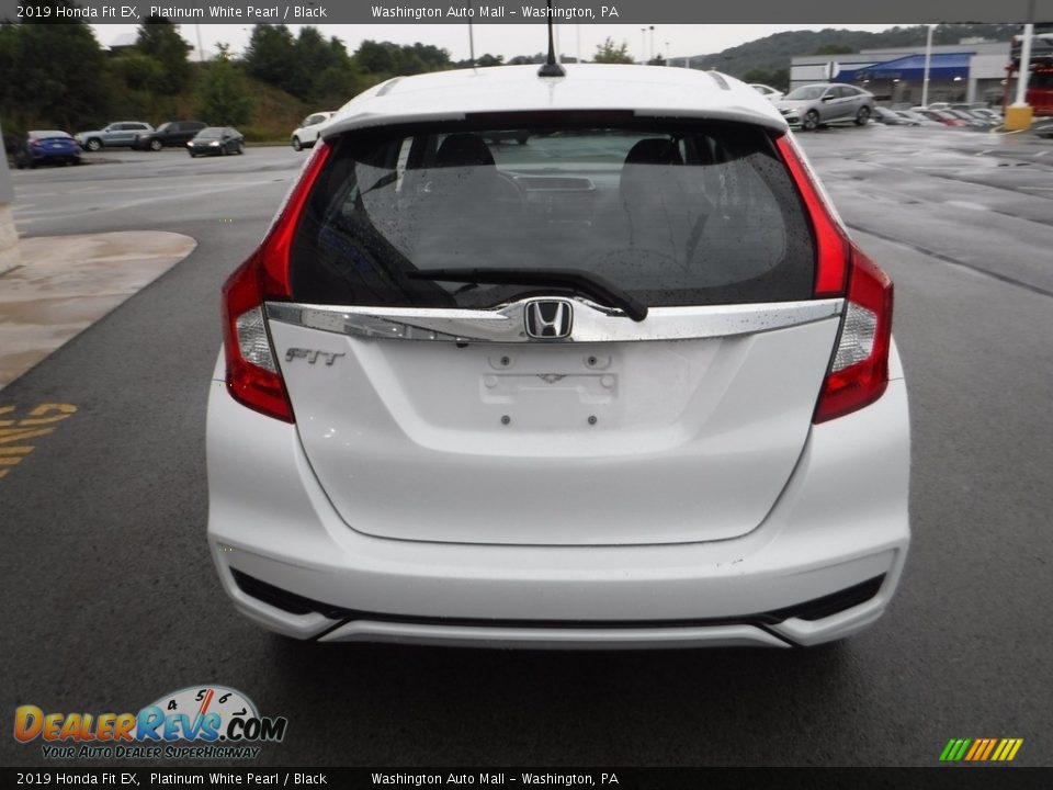 2019 Honda Fit EX Platinum White Pearl / Black Photo #9