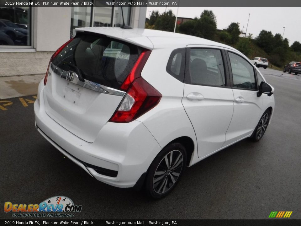 2019 Honda Fit EX Platinum White Pearl / Black Photo #10