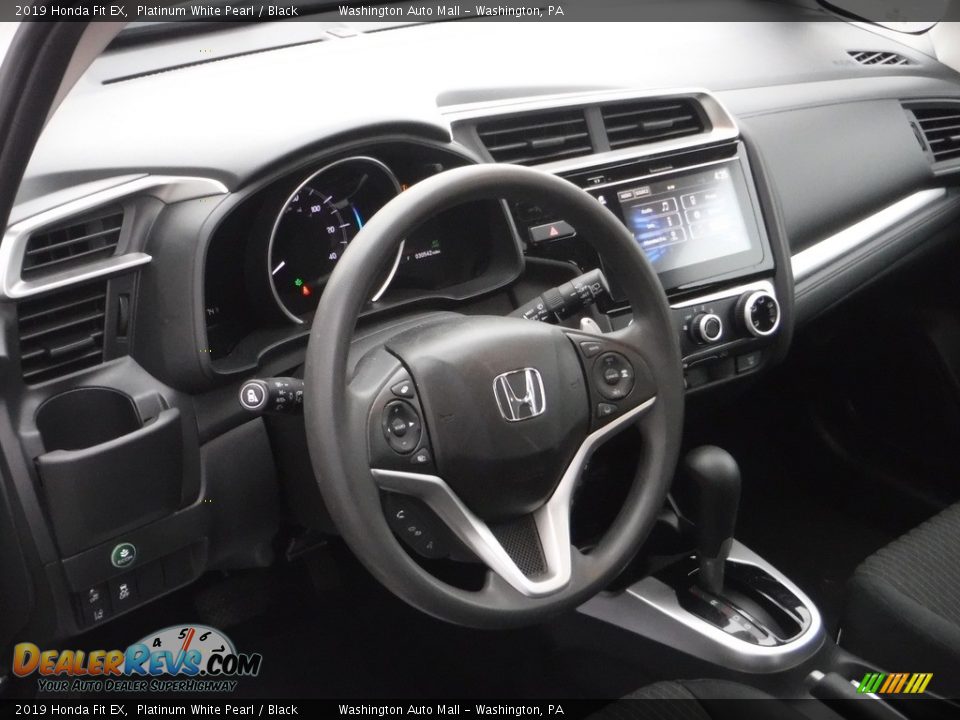 2019 Honda Fit EX Platinum White Pearl / Black Photo #12