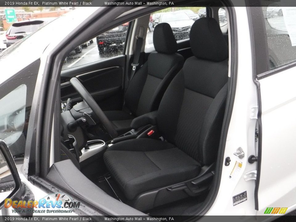 2019 Honda Fit EX Platinum White Pearl / Black Photo #14