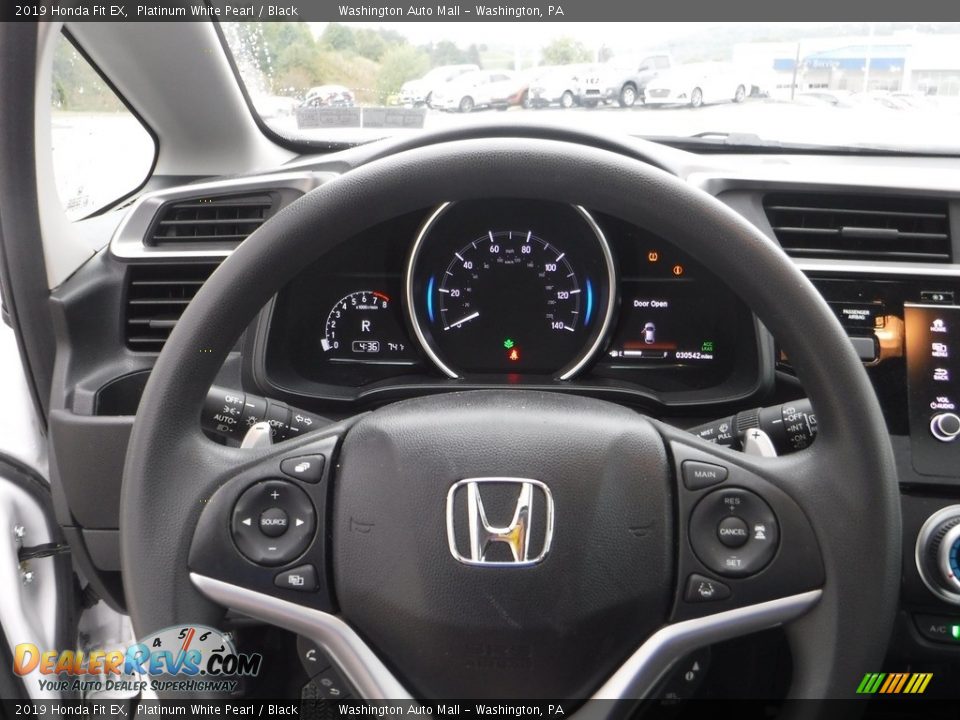 2019 Honda Fit EX Platinum White Pearl / Black Photo #22