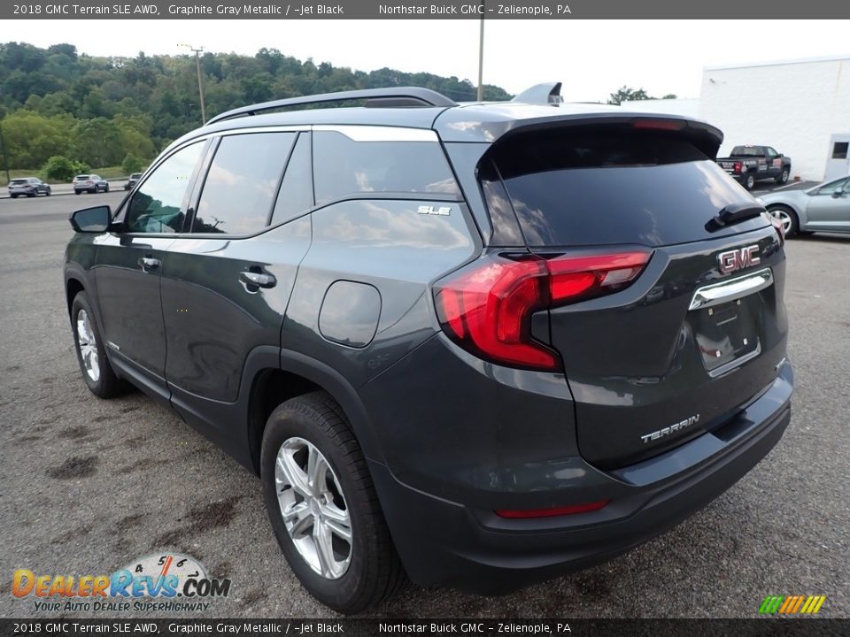 2018 GMC Terrain SLE AWD Graphite Gray Metallic / ­Jet Black Photo #4