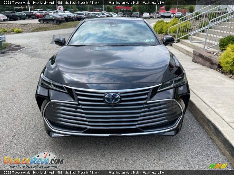 2021 Toyota Avalon Hybrid Limited Midnight Black Metallic / Black Photo #6