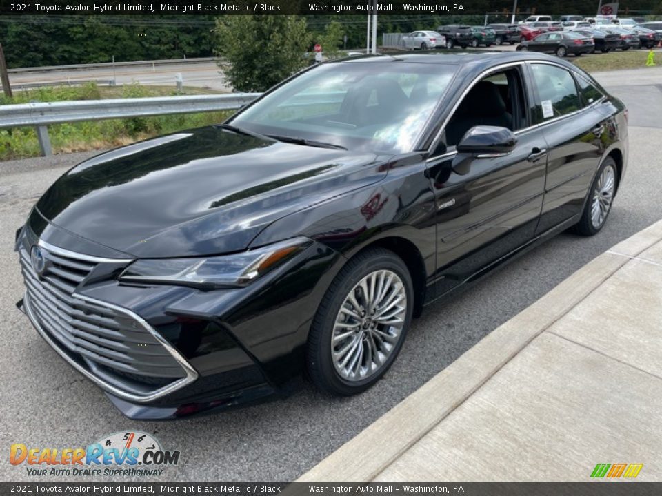 2021 Toyota Avalon Hybrid Limited Midnight Black Metallic / Black Photo #7