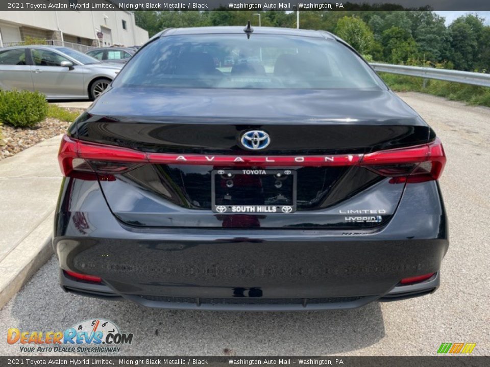 2021 Toyota Avalon Hybrid Limited Midnight Black Metallic / Black Photo #8