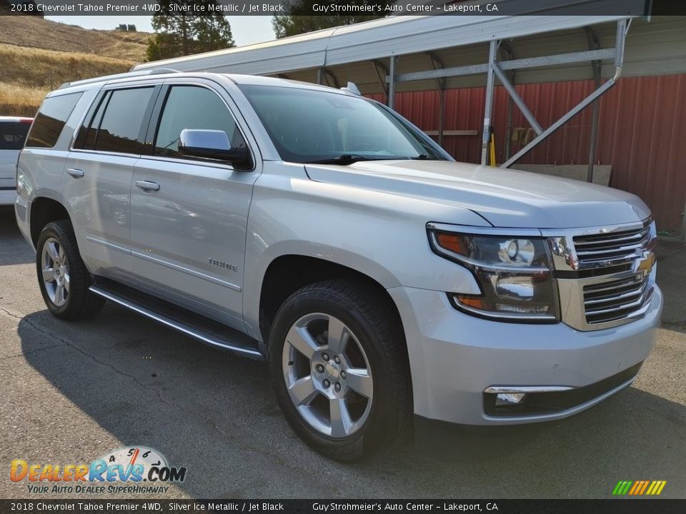 2018 Chevrolet Tahoe Premier 4WD Silver Ice Metallic / Jet Black Photo #1