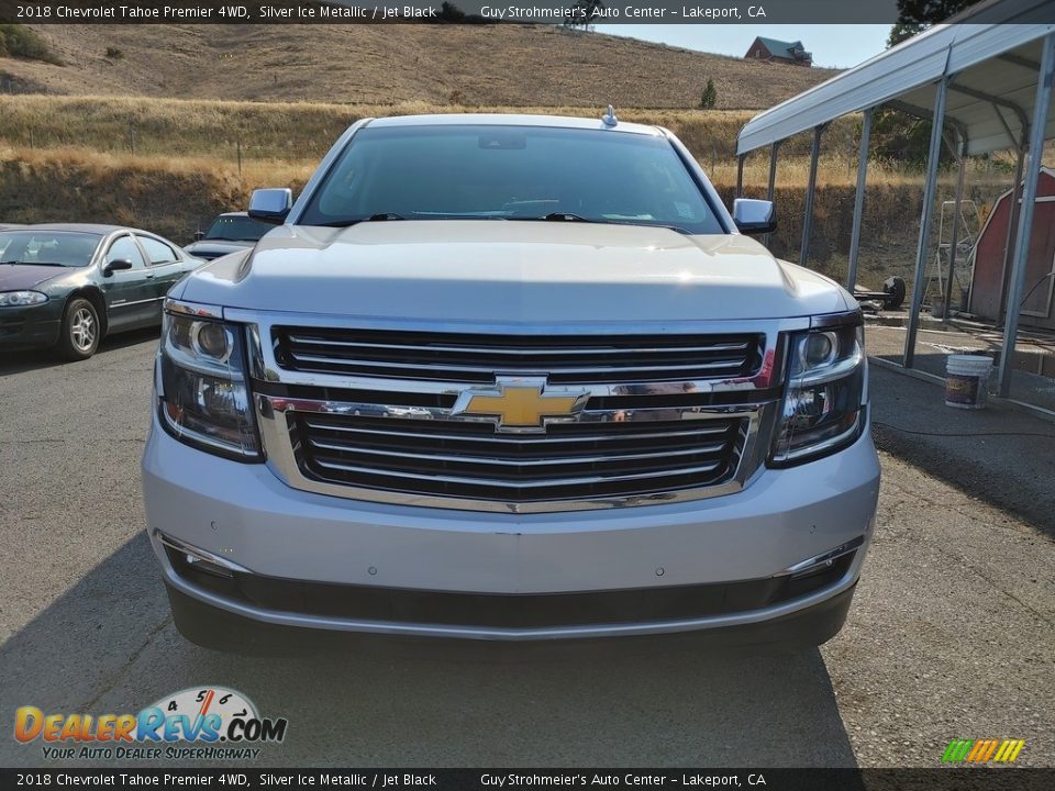 2018 Chevrolet Tahoe Premier 4WD Silver Ice Metallic / Jet Black Photo #2