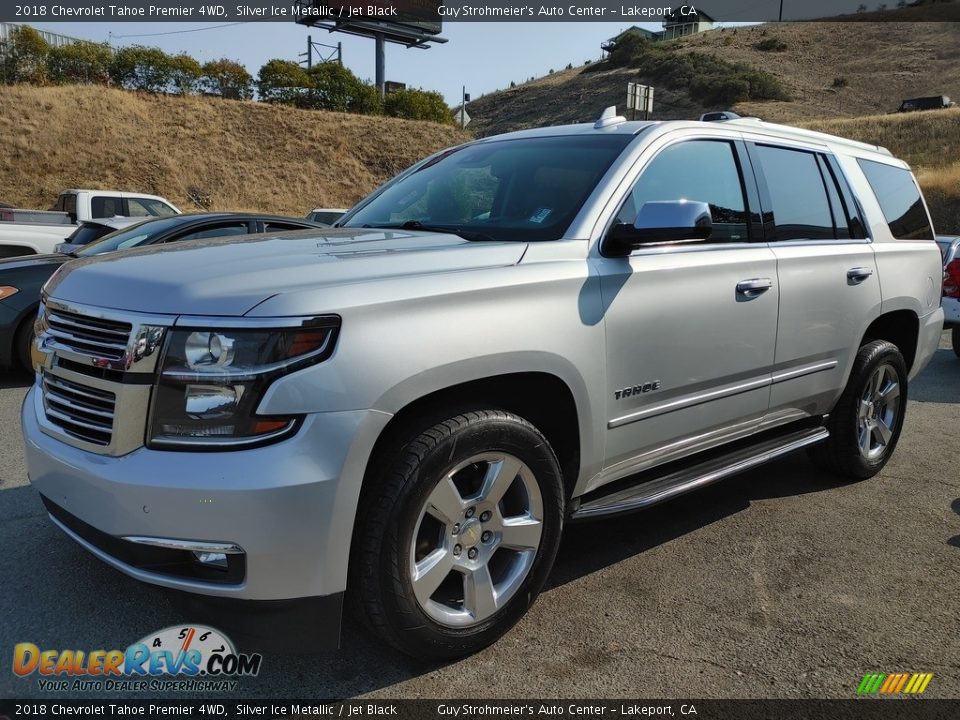 2018 Chevrolet Tahoe Premier 4WD Silver Ice Metallic / Jet Black Photo #3