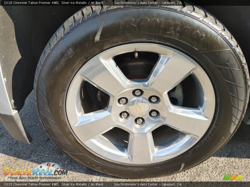 2018 Chevrolet Tahoe Premier 4WD Silver Ice Metallic / Jet Black Photo #15