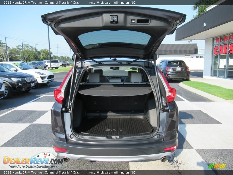 2018 Honda CR-V Touring Gunmetal Metallic / Gray Photo #5