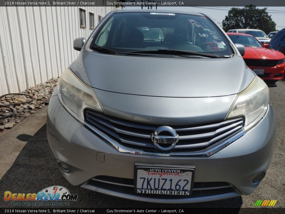 2014 Nissan Versa Note S Brilliant Silver / Charcoal Photo #2