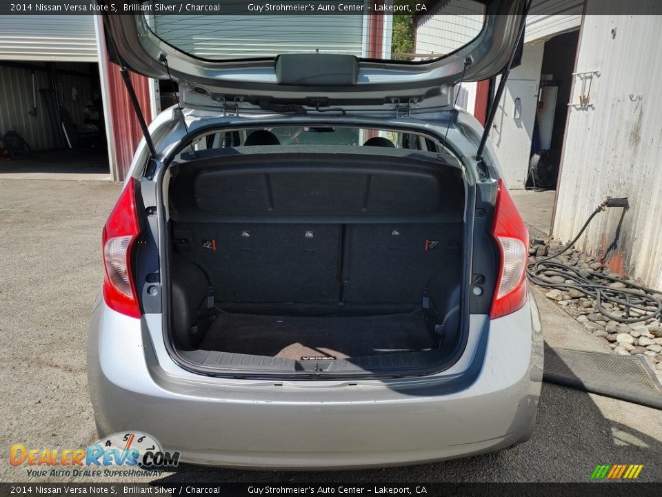 2014 Nissan Versa Note S Brilliant Silver / Charcoal Photo #5