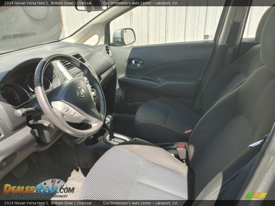 2014 Nissan Versa Note S Brilliant Silver / Charcoal Photo #8