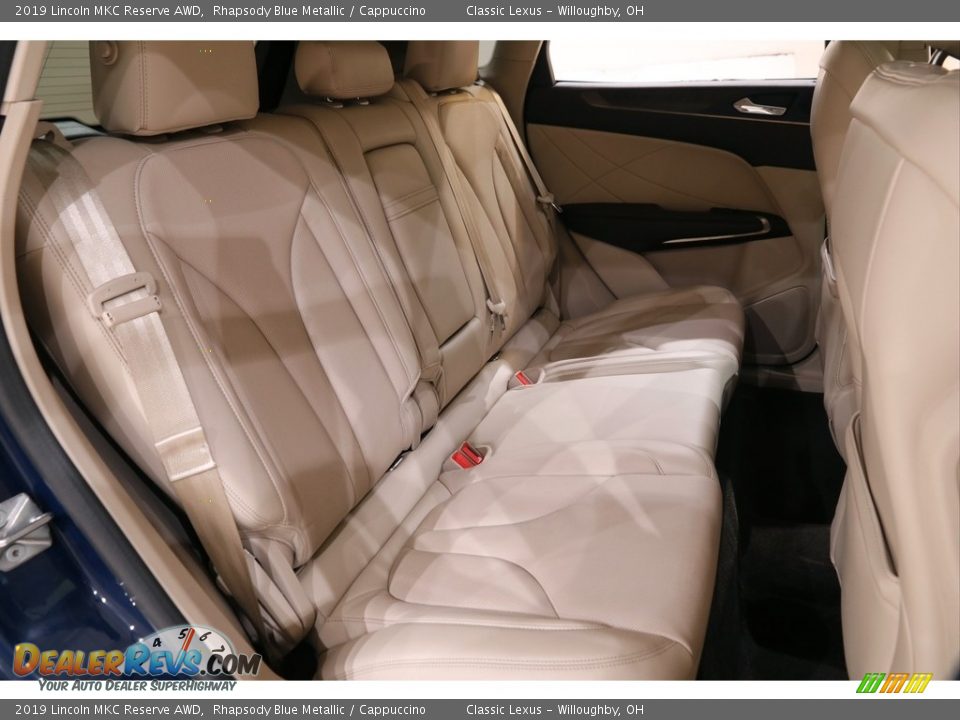 Rear Seat of 2019 Lincoln MKC Reserve AWD Photo #20