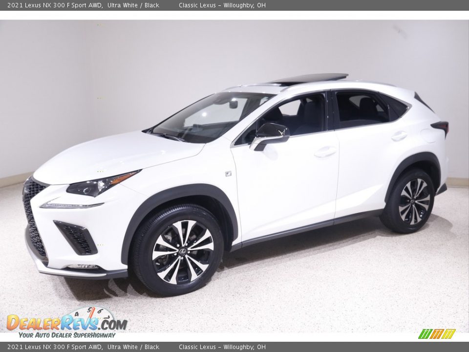 Ultra White 2021 Lexus NX 300 F Sport AWD Photo #3