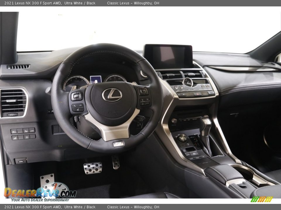 Dashboard of 2021 Lexus NX 300 F Sport AWD Photo #6