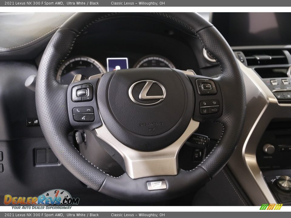 2021 Lexus NX 300 F Sport AWD Steering Wheel Photo #7