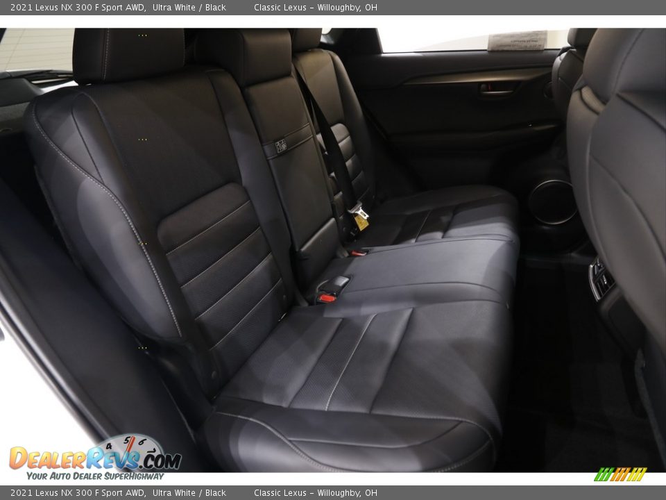 Rear Seat of 2021 Lexus NX 300 F Sport AWD Photo #16