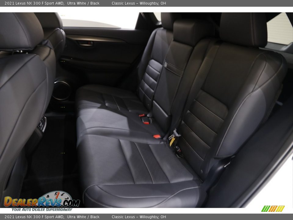 Rear Seat of 2021 Lexus NX 300 F Sport AWD Photo #17