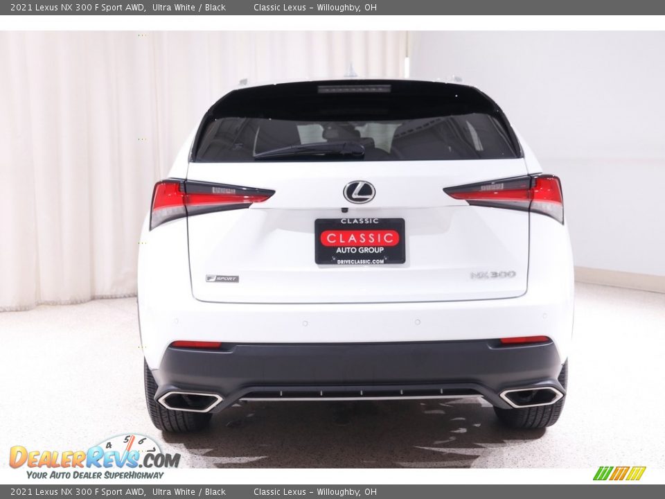 2021 Lexus NX 300 F Sport AWD Ultra White / Black Photo #18