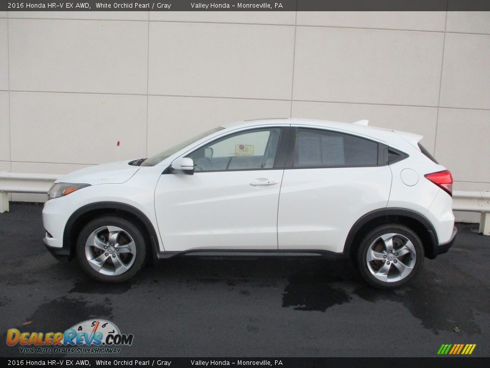 2016 Honda HR-V EX AWD White Orchid Pearl / Gray Photo #2