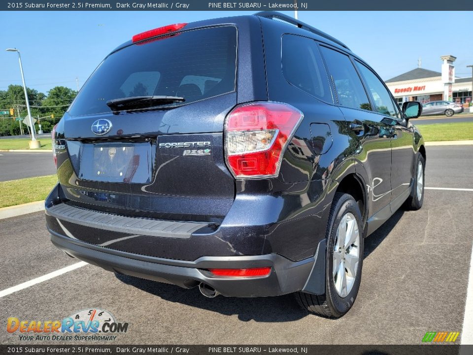 2015 Subaru Forester 2.5i Premium Dark Gray Metallic / Gray Photo #3