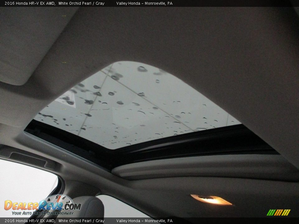 2016 Honda HR-V EX AWD White Orchid Pearl / Gray Photo #12