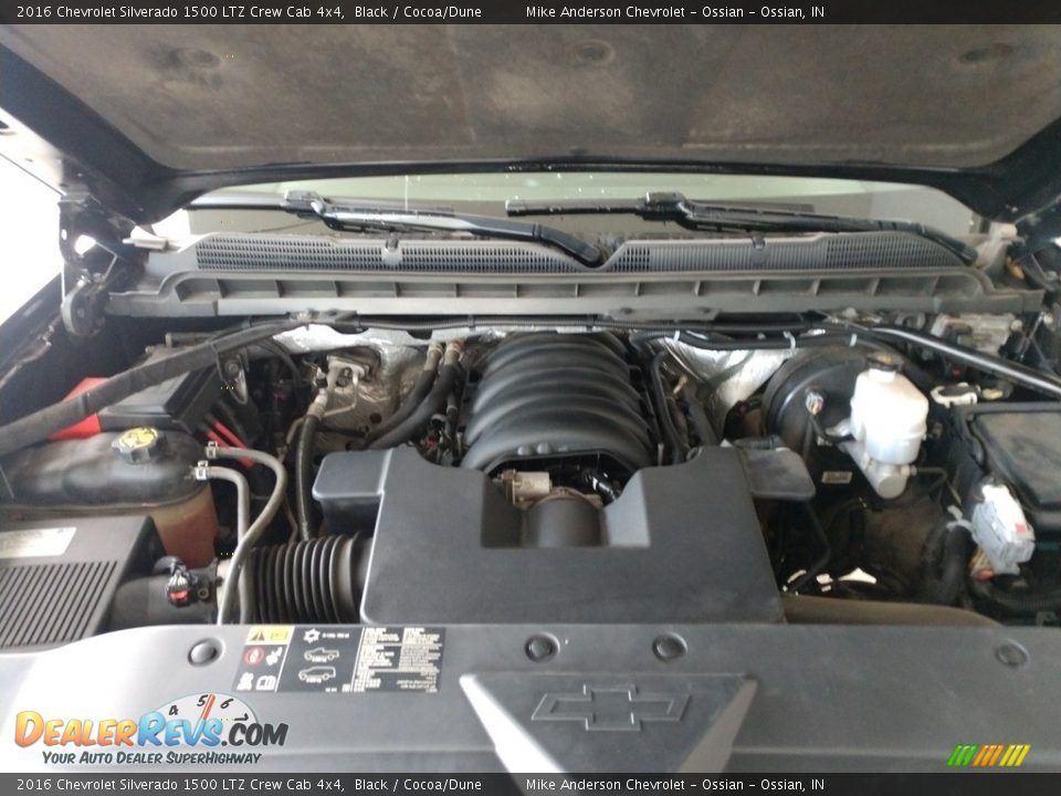 2016 Chevrolet Silverado 1500 LTZ Crew Cab 4x4 6.2 Liter DI OHV 16-Valve VVT EcoTec3 V8 Engine Photo #10